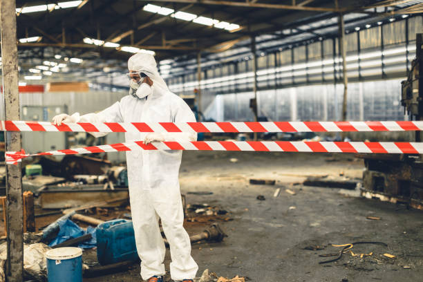 Professional Drug Lab Cleanup technician working in Valley Springs, CA